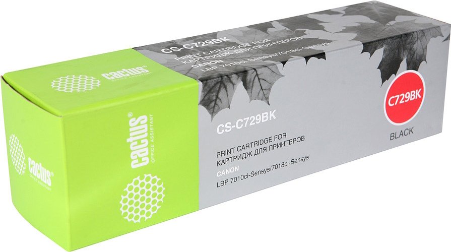 

Картридж CACTUS CS-C729BK