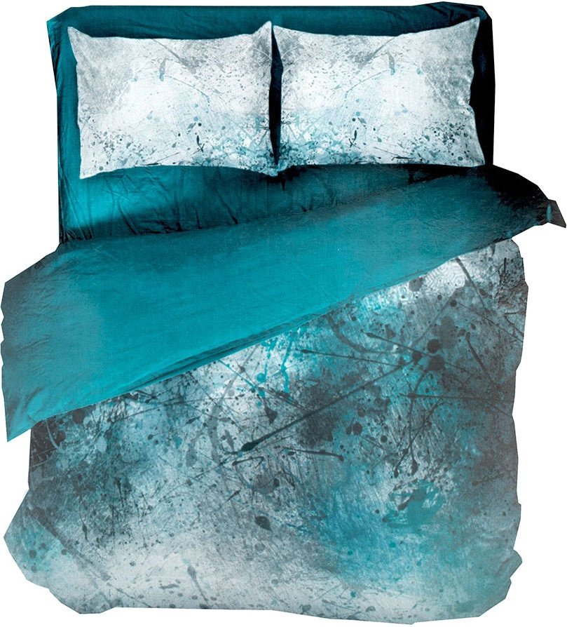 

Постельное белье Блакiт Сатин Дуэт 50х70 4514 D21/18-5610 (абстракция)