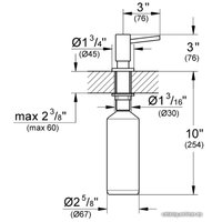 Дозатор для жидкого мыла Grohe Cosmopolitan 40535000 (хром)