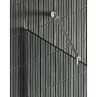 Душевая стенка MaybahGlass 195x69 MGD-701-5у (прозрачное стекло/хром матовый)