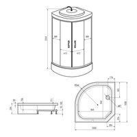 Душевая кабина Erlit ER351026-C2-RUS