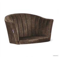 Стул с подлокотниками Sheffilton SHT-ST42-1/S37 (кофейный трюфель/хром лак)