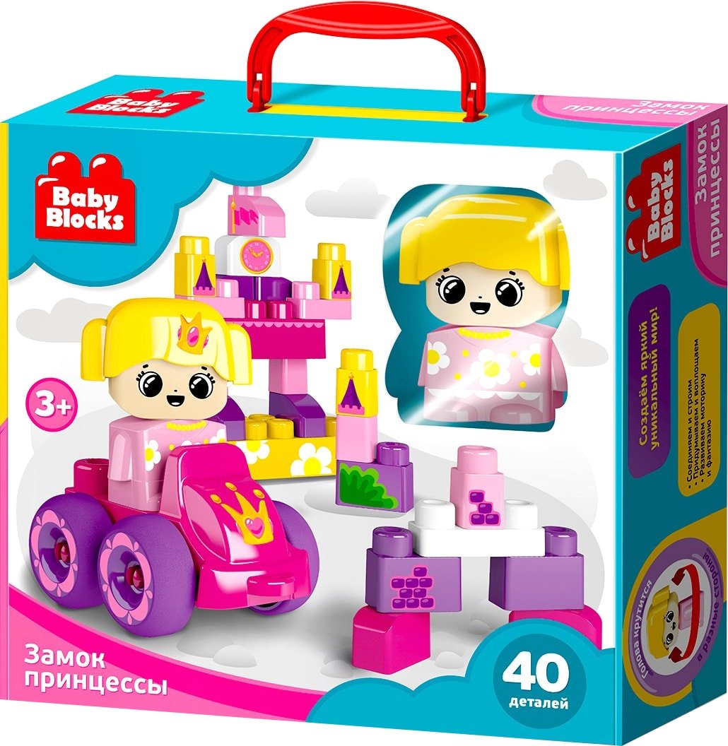 

Конструктор Десятое королевство Baby Blocks 03906 Замок принцессы