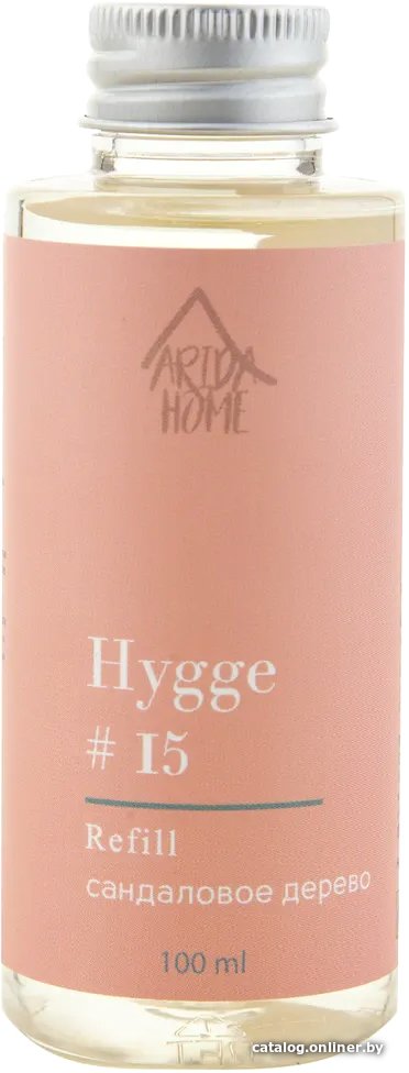 Жидкость для аромадиффузора Arida Home Hygge №15 Сандаловое дерево (100 мл)
