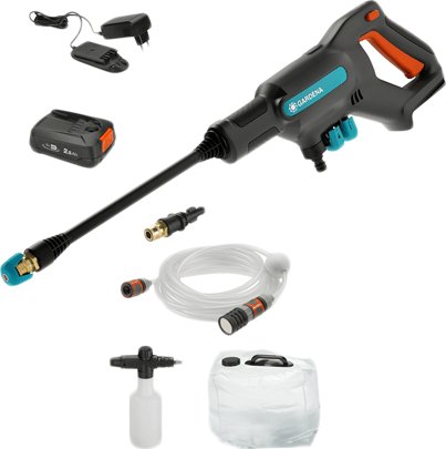 

Мойка высокого давления Gardena AquaClean 24/18V P4A 14800-31 (с АКБ)