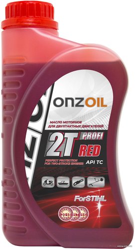 Моторное масло ONZOIL Profi 2T Red 0.9л
