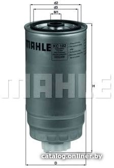 Топливный фильтр Mahle Knecht KC182