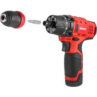 Дрель-шуруповерт Wortex LX BD 1215 Li Set 1326469 (с 2-мя АКБ, кейс)