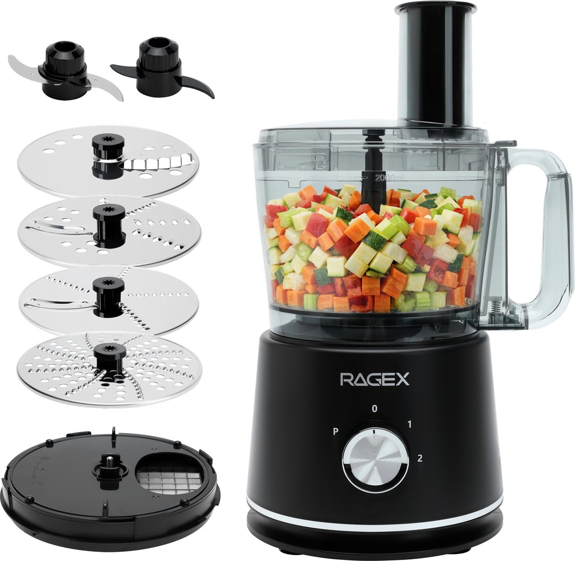 Кухонный комбайн RAGEX R121-201