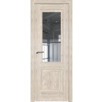 Межкомнатная дверь ProfilDoors 2.37XN L 90x200 (каштан светлый, стекло прозрачное)