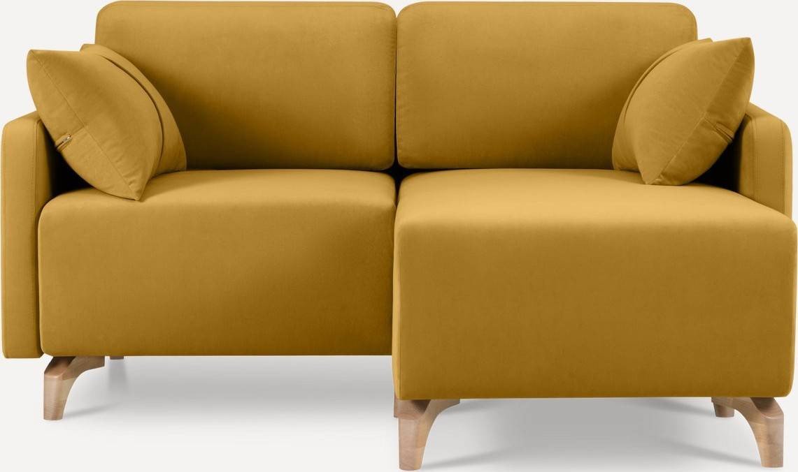 

Угловой диван Divan Льери Мини Velvet Yellow 240326 (желтый)