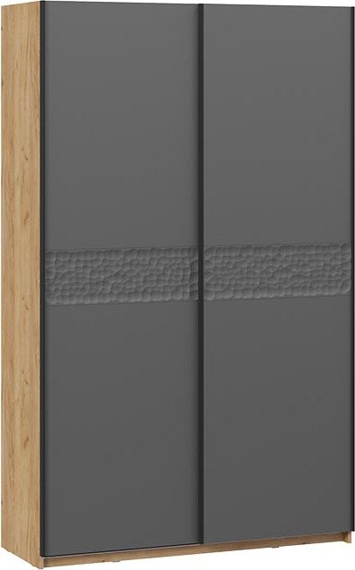 

Шкаф-купе Трия Оскар Скания Т2 1400 268627 (ручка черная/дуб крафт золотой/серый графит/графит матовый)