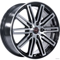 Литые диски NZ R-01 17x7" 5x108мм DIA 63.35мм ET 45мм BKF