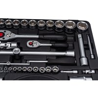 Набор трещотка с головками и битами Force 4941R-5 (94 предмета)