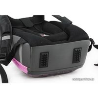 Школьный рюкзак Mike&Mar Бантик (темно-синий/белый горох/малиновый кант)