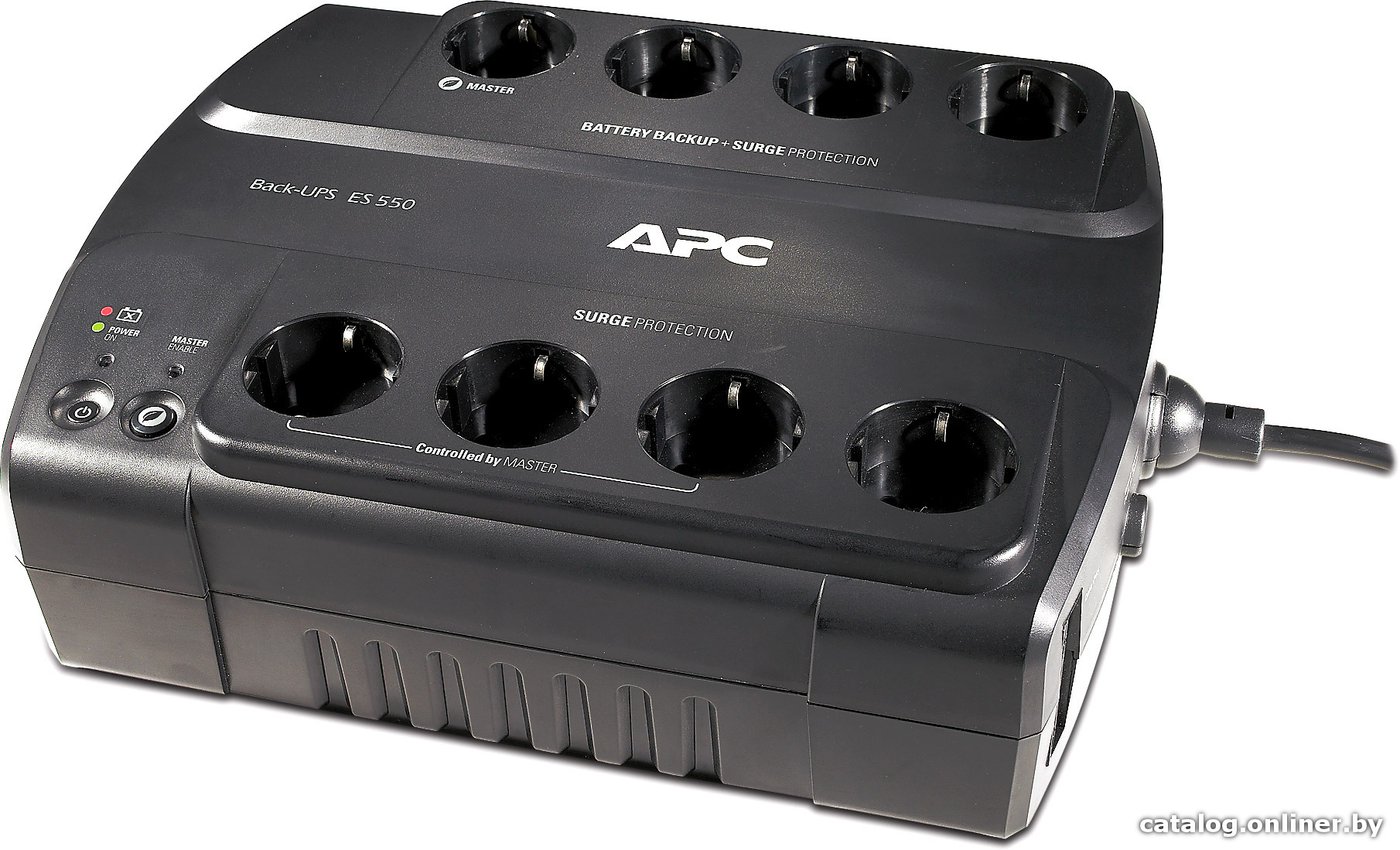 Источник бесперебойного питания APC Back-UPS ES 550VA (BE550G-RS)
