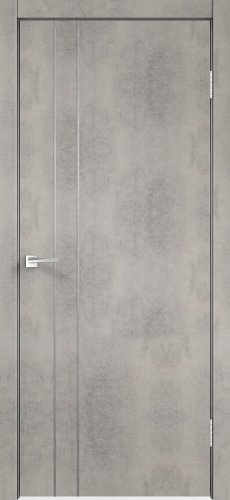 Velldoris Techno М2 80x200 (муар светло-серый)