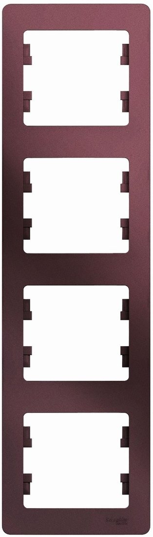 

Рамка Schneider Electric Glossa GSL001108