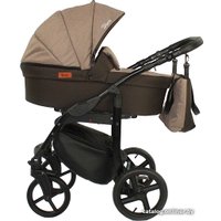 Универсальная коляска Ray Teresa Lux (2 в 1, 7/темно-бежевый/коричневый)