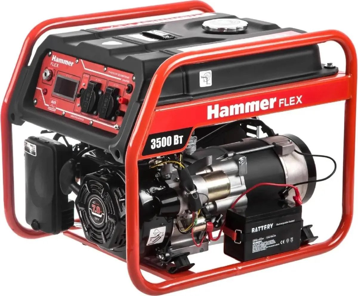 

Бензиновый генератор Hammer Flex GN4000E