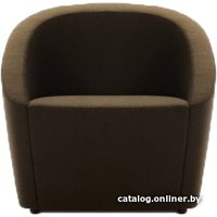 Интерьерное кресло Brioli Джакоб (рогожка, J5 коричневый)