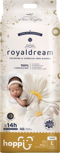 Подгузники Hoppi RoyalDream L 9-14кг HB-040-L (40шт)