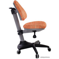 Детское ортопедическое кресло Бюрократ KD-2/G/GIRAFFE (оранжевый)