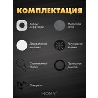 Вентиляционная решетка HOMY AIR круглый A100WR d150 (белая)