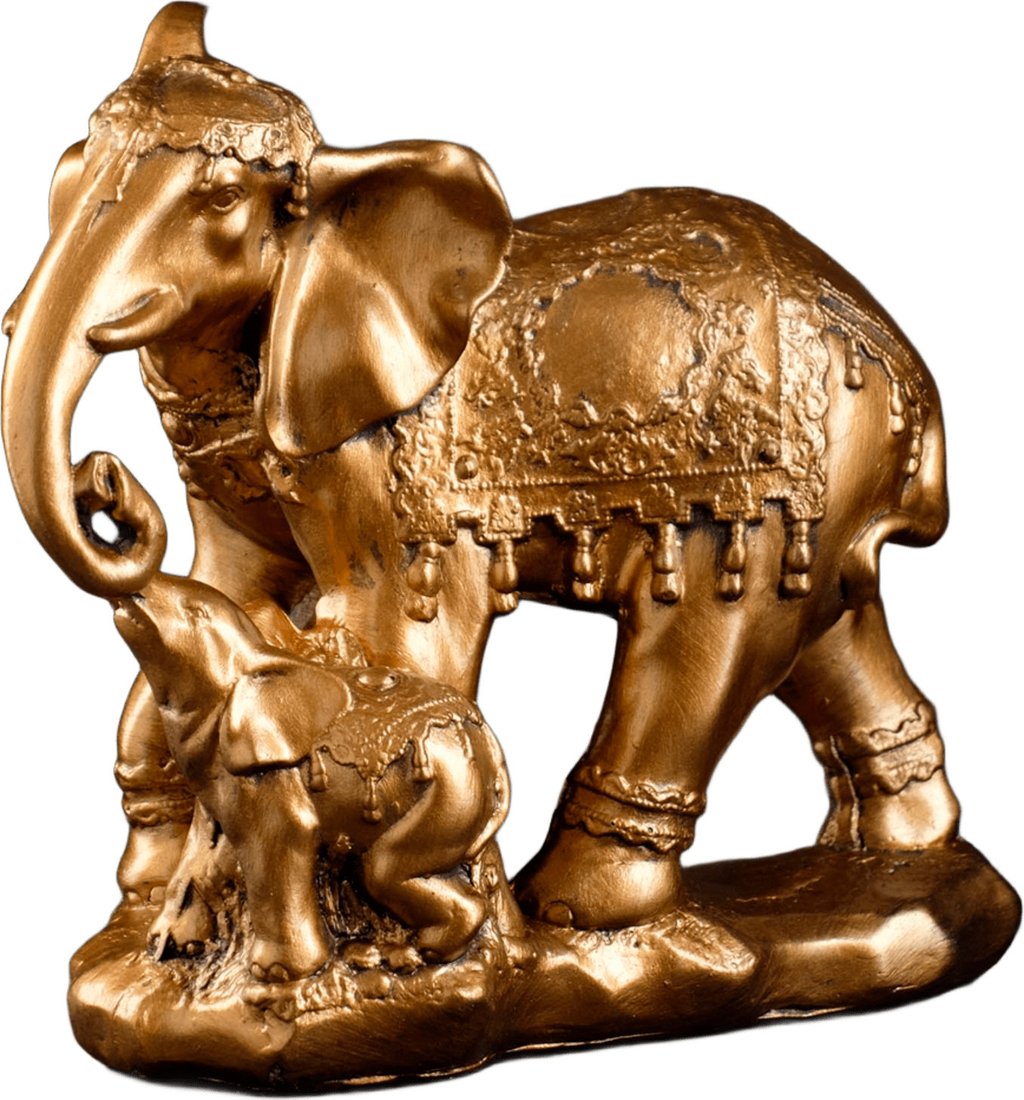 

Статуэтка Хорошие сувениры Слон со слоненком 1063612