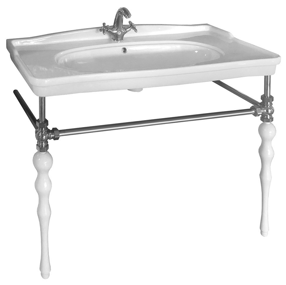 

Belux Тумба под умывальник Консул Н100 (Белый глянцевый, 1)