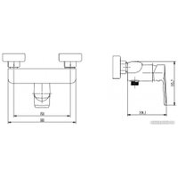 Смеситель Vieir V073561-G