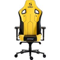 Игровое (геймерское) кресло Evolution Nomad PRO Cyberpunk Core (черный/желтый)