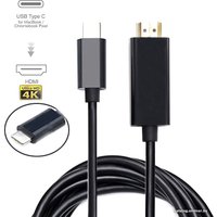 Кабель USBTOP USB Type-C – HDMI UltraHD 4K 2 м