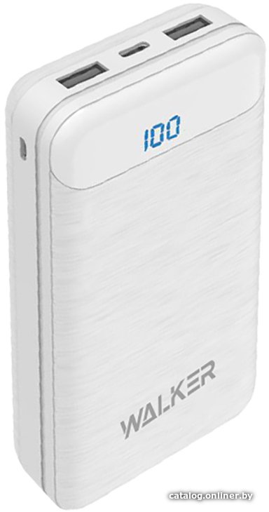 Внешний аккумулятор Walker WB-525 20000 mAh (белый)
