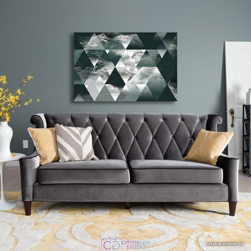 Модульная картина Citydecor Абстракция 1.4 60x90 см