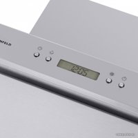 Кухонная вытяжка MAUNFELD Gloria 60 (нержавеющая сталь/черное стекло)