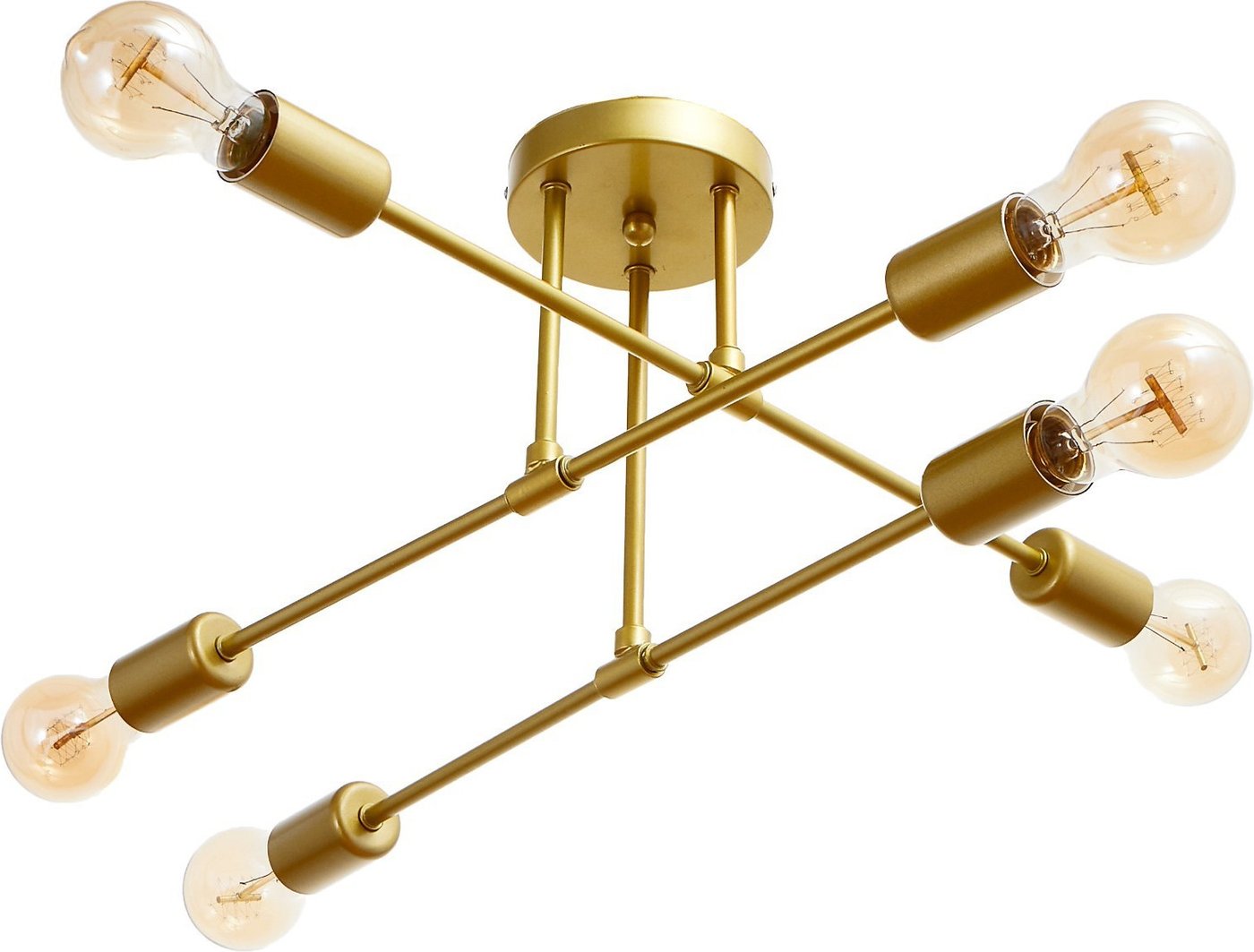 

Подвесная люстра BayerLux 2544/6GD 7152447 (золото)