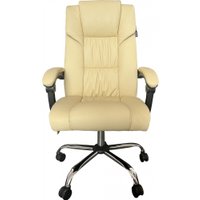 Офисное кресло CACTUS CS-CHR-OC04M-WT (слоновая кость)