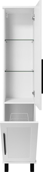 

Misty Шкаф-пенал Модерн 35 П-Мод05035-011П (с бельевой корзиной)