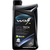 Моторное масло Wolf VitalTech 5W-30 D1 1л
