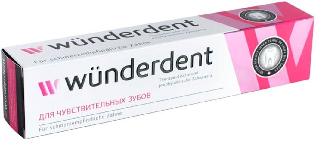 

Зубная паста Modum Wunderdent Для чувствительных зубов 100 г