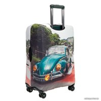 Чехол для чемодана Gianni Conti универсальный 9103 75 см (Ретро Жук)