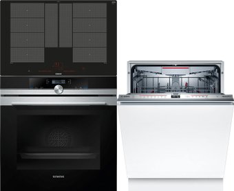 Комплект встраиваемой техники Bosch HB672GBS1 + EX801LYC1E + SMV6ECX51E