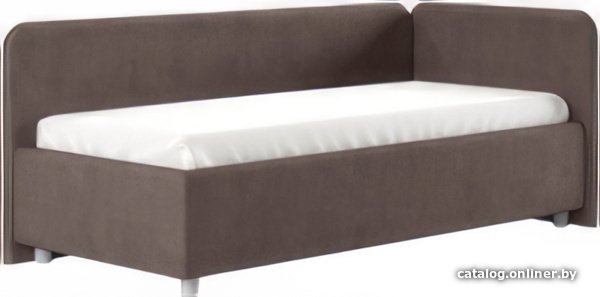 Кровать-тахта Сонум Capri R 90x200 (замша какао)