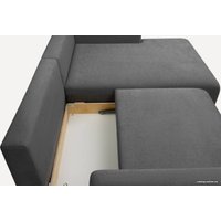 Угловой диван Divan Онте Bucle Grafit 186296 (серый)