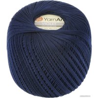 Пряжа для вязания Yarnart Violet 66 (282 м, темно-синий, 6 мотков)