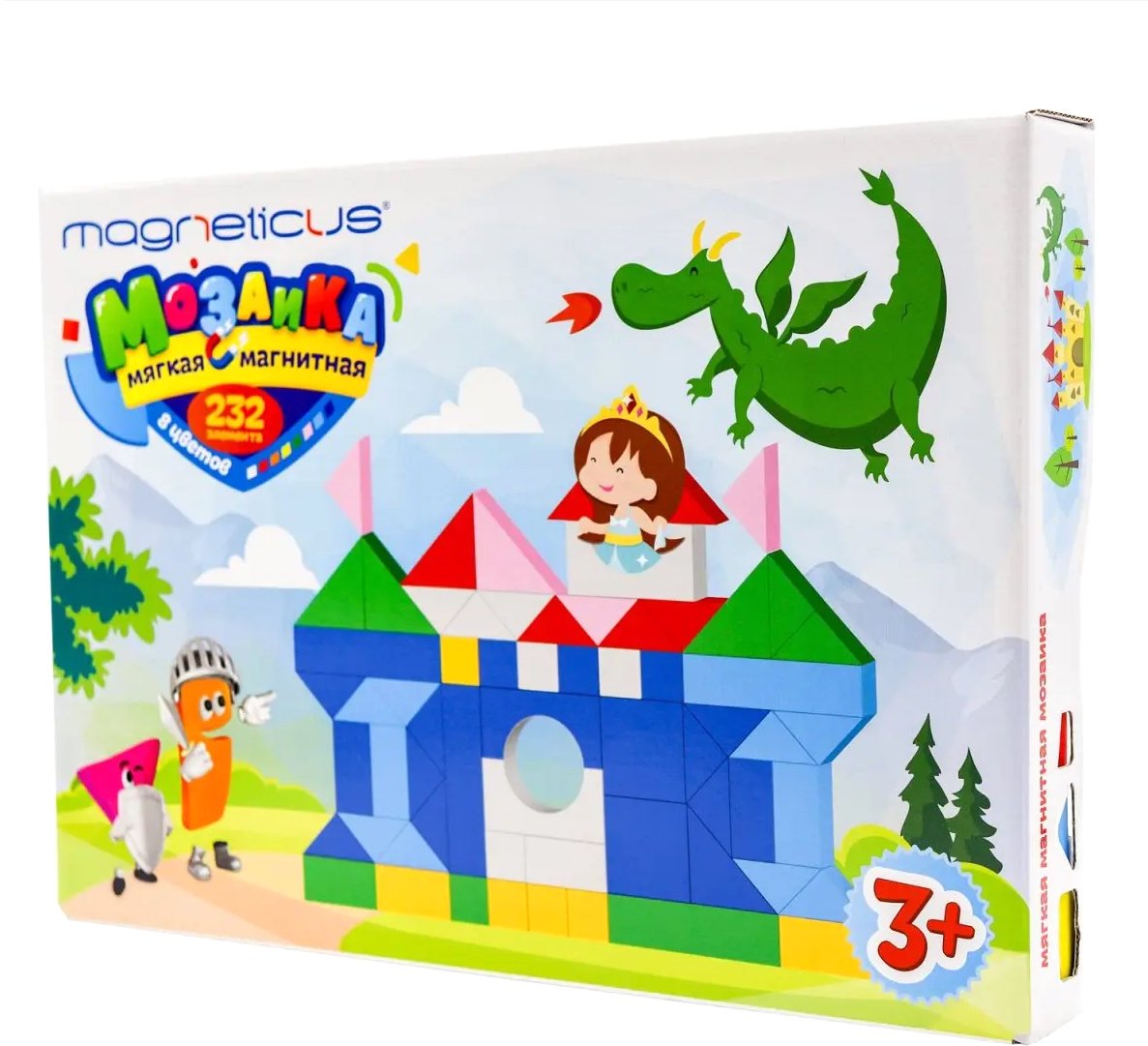 

Мозаика/пазл Magneticus Магнитная мозаика. Замок MM-291