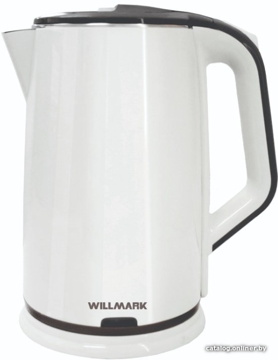 Электрический чайник Willmark WEK-2012PS (белый/черный)