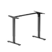Стол для работы стоя ErgoSmart Electric Desk Prime 1200х650х18 мм (дуб натуральный/черный)