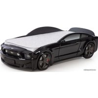 Кровать-машина Futuka kids Мустанг 3D (черный)